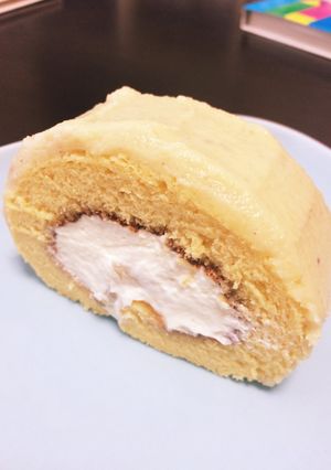 栗のロールケーキ-レシピのメイン写真