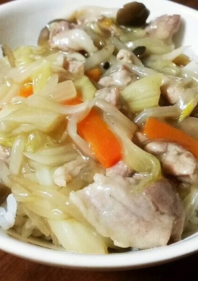 たっぷりお野菜のうま煮丼-レシピのメイン写真