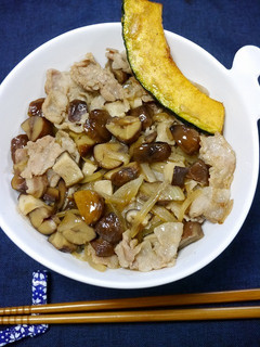 栗丼(秋はこんなどんぶりがおすすめ)-レシピのメイン写真