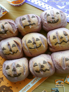 紫芋ちぎりぱん♪ハロウィンおばけジャック-レシピのメイン写真
