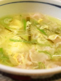 生姜と豚肉のスープ-レシピのメイン写真