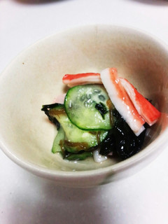 簡単酢の物-レシピのメイン写真