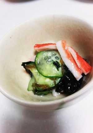 簡単酢の物-レシピのメイン写真
