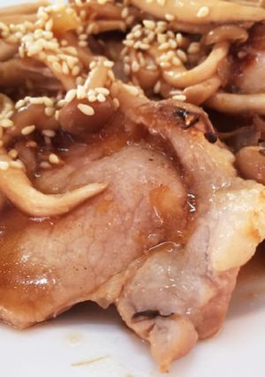 ほんのり梅風味♡生姜焼き☆*+-レシピのメイン写真