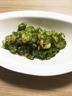 きゅうりとシーチキンの炒め物-レシピのメイン写真