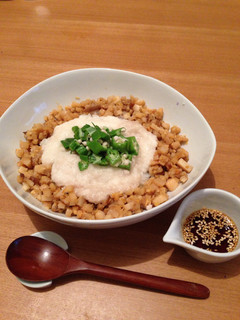 ヘルシー!エリンギそぼろとやまいも丼-レシピのメイン写真