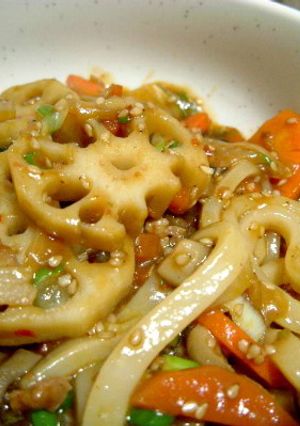 麻辣うどん-レシピのメイン写真