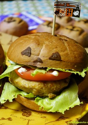 チョット不思議なジャックのおばけバーガー-レシピのメイン写真