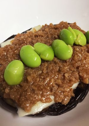 超簡単♪米茄子で鶏そぼろリメイク-レシピのメイン写真