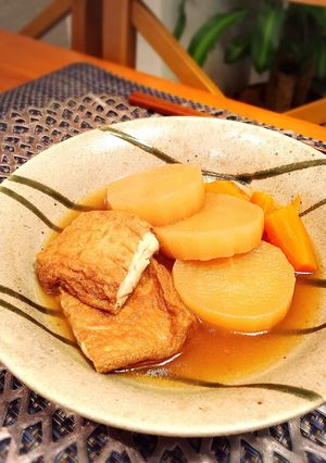 じゅわ〜味しみ！大根と厚揚げの煮物-レシピのメイン写真