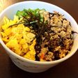 ひじき根菜の鶏そぼろ丼 混ぜ込みにも
