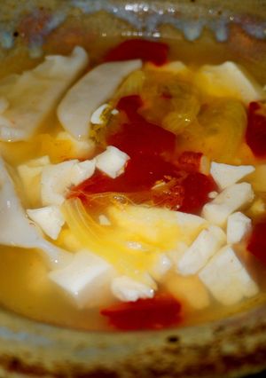 トマトとレタスと豆腐の水餃子-レシピのメイン写真