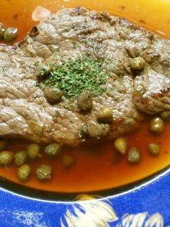 簡単! ビーフステーキ! ケーパーソース-レシピのメイン写真