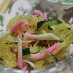 รูปของ そうめん瓜の酢の物