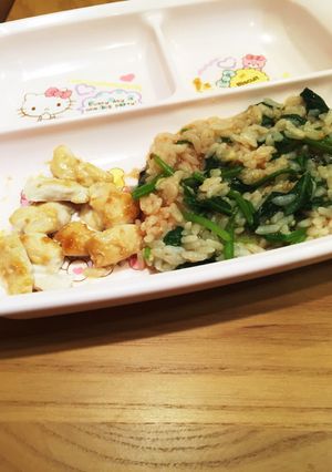 ささみの味噌マヨ&リゾット 離乳食にも-レシピのメイン写真