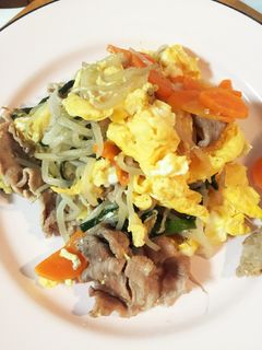 豚ニラ玉炒め-レシピのメイン写真