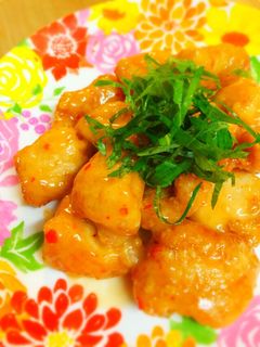 鶏のから揚げ♪チリマヨソースで絶品!-レシピのメイン写真