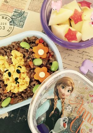 野菜そぼろ弁当☆-レシピのメイン写真