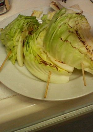 居酒屋さんの焼きキャベツ-レシピのメイン写真