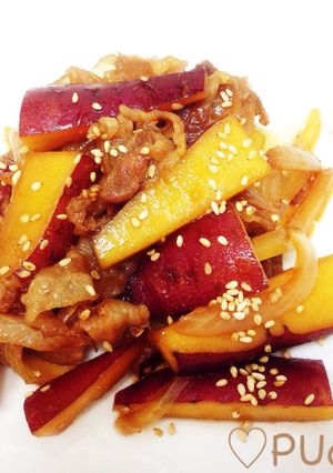 ♡さつまいもの甘辛煮♡-レシピのメイン写真