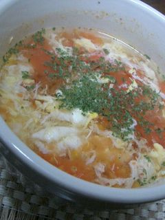 3分で★トマトのコンソメスープ-レシピのメイン写真