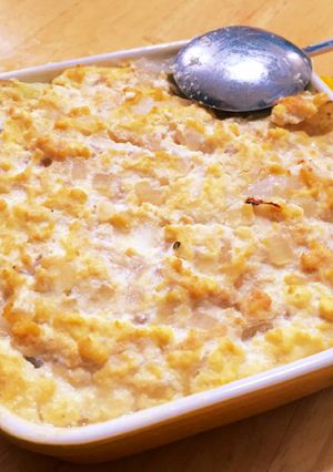 乳製品不使用!たらこと豆腐の和風グラタン-レシピのメイン写真