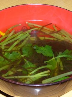 *もずくスープ*-レシピのメイン写真