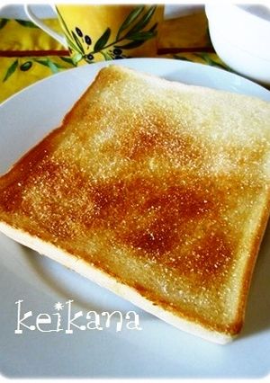 毎日朝食に☆ココナッツオイルで塩トースト-レシピのメイン写真