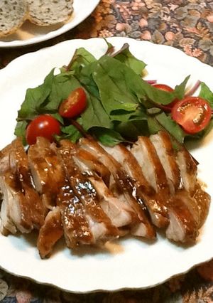 常備肉☆減塩鶏肉☆バルサミコ酢鶏-レシピのメイン写真