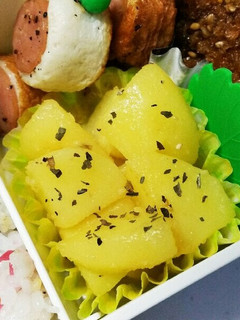 お弁当にジャガイモの塩バタ炒め-レシピのメイン写真