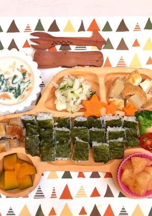 離乳食に♡おにぎらず☺︎-レシピのメイン写真