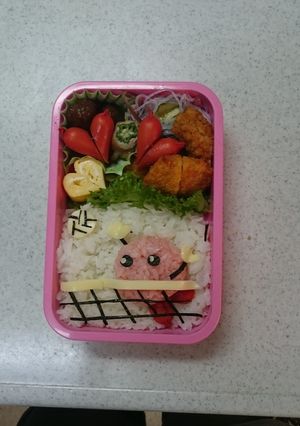 アタックバボちゃんキャラ弁-レシピのメイン写真