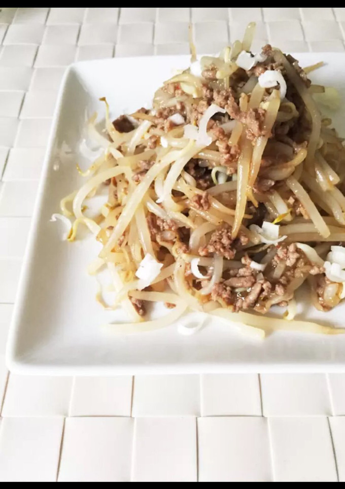 もやしと豚ひき肉の麻婆炒め。丼にも。-レシピのメイン写真