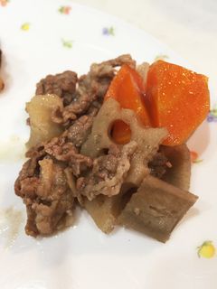 牛肉と根菜煮-レシピのメイン写真