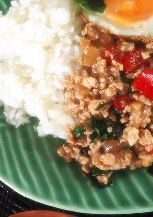 おもてなしタイ料理☆本格ガパオライス-レシピのメイン写真