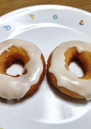 ドーナツの固まるグレーズ（アイシング）-レシピのメイン写真
