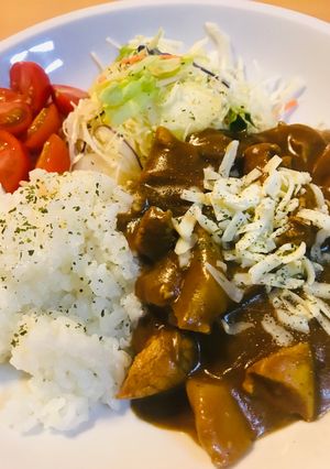 野菜カレー●チーズかけチキンミルクカレー-レシピのメイン写真