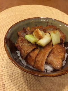 味噌チャーシュー風丼-レシピのメイン写真