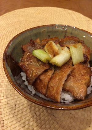 味噌チャーシュー風丼-レシピのメイン写真
