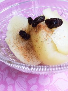 簡単デザート…林檎の白ワイン煮-レシピのメイン写真