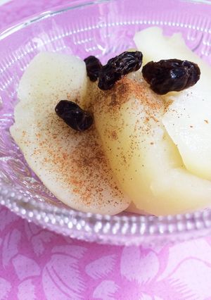 簡単デザート…林檎の白ワイン煮-レシピのメイン写真