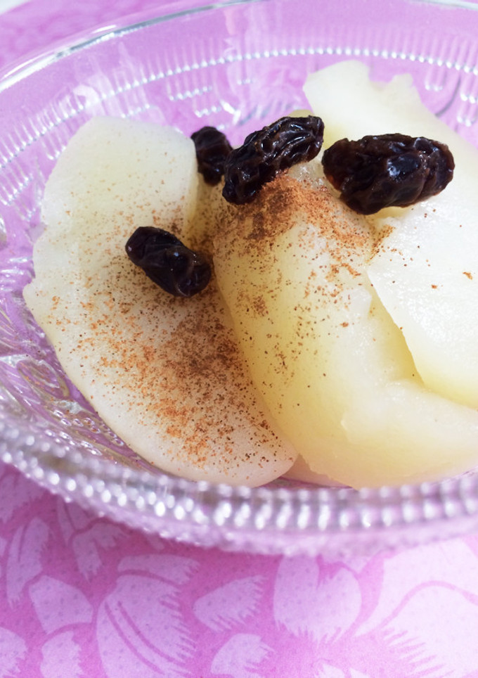 簡単デザート…林檎の白ワイン煮-レシピのメイン写真