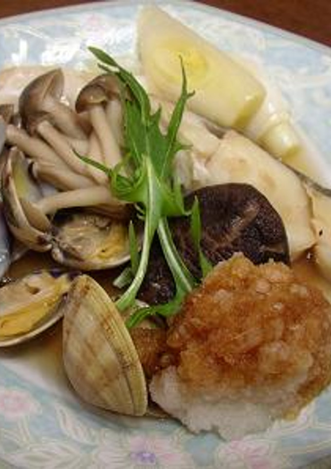 たらとあさりの紹興酒蒸し-レシピのメイン写真
