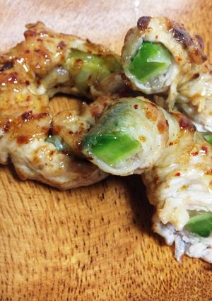 ゴーヤの豚肉巻き-レシピのメイン写真