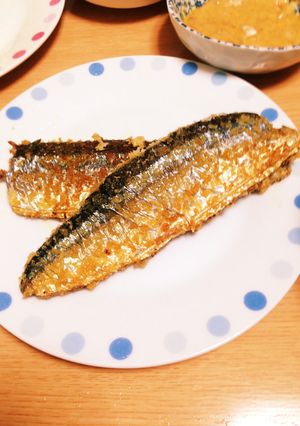 秋サンマのパン粉カリカリ焼き♡-レシピのメイン写真