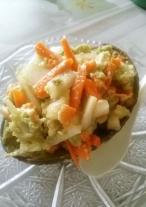 野菜ピクルスのアボガドココット-レシピのメイン写真