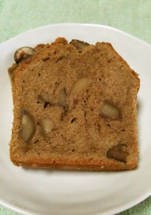 ♪18㎝型パウンドケーキ♪大人の甘栗-レシピのメイン写真