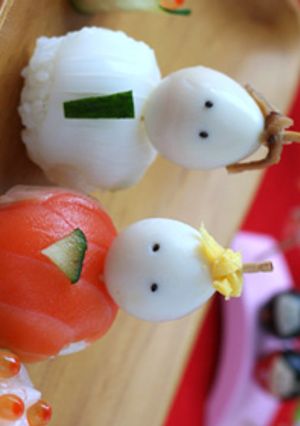 ひな祭りに♡手まり寿司のお雛様-レシピのメイン写真