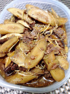 プルコギビーフでごぼうしぐれ煮風-レシピのメイン写真