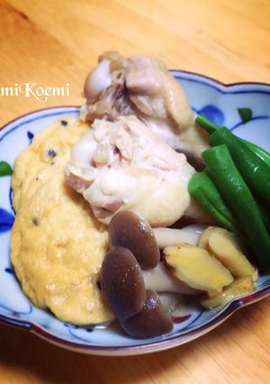 手羽元と がんもの生姜煮-レシピのメイン写真